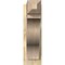 Ekena Millwork Funston Rough Sawn Craftsman Outlooker, Douglas Fir, 6"W x 20"D x 20"H OUT06X20X20FST04RDF - alternate 2